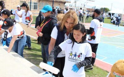 Remodelación de la cancha el Guabal en Ciudad Bolívar con Win Sport